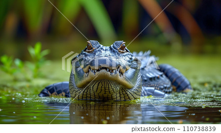 Marshland crocodile Marshland crocodile 110738839