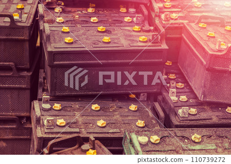 old used EV car vehicle battery disposal waste environment impact from lead toxic leak water and soil contamination 110739272