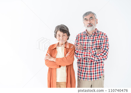 思維的年長夫婦 110740476