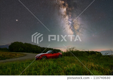 My car and the summer galaxy My car and the summer galaxy 110740680