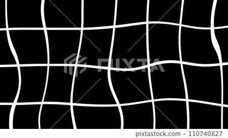 Abstract waving grid 110740827