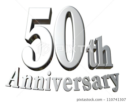 3DCG characters "50th Anniversary/50th Anniversary" Silver, Silver 3DCG characters "50th Anniversary/50th Anniversary" Silver, Silver 110741307