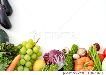 Vegetable fruit set Vegetable fruit set 110741641
