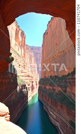 Canyon landscape nature scenery wallpaper background 110741704