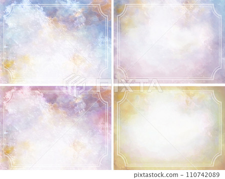 antique marble background frame set antique marble background frame set 110742089