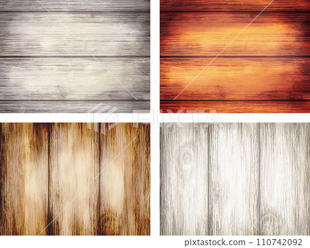antique wood background set 110742092