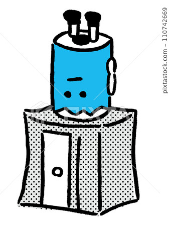 可愛的鉛筆角色，非常適合在學校和補習班印刷。 110742669