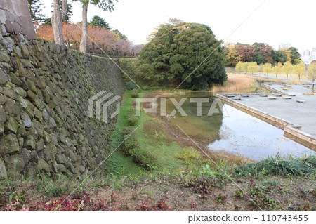 金澤城石牆與池塘 金澤城石牆與池塘 110743455