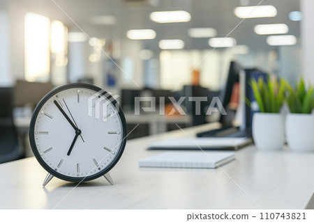 辦公室時鐘AI生成圖像 AI圖像 110743821