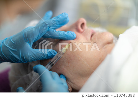 A medical procedure performed under sterile conditions. 110745398