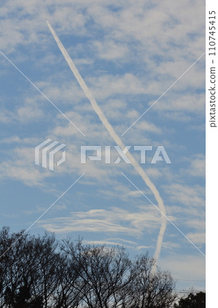 Contrail（埼玉縣荒川區/深谷市右岸） 110745415
