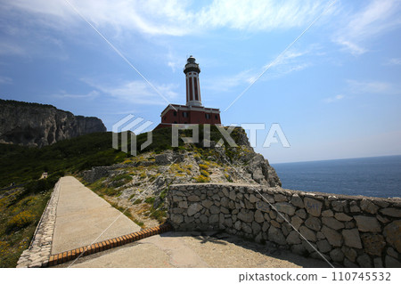 coastline of Capri island, Italy coastline of Capri island, Italy 110745532