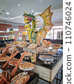 Buffet at a restaurant in South Asia. 110746024