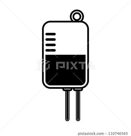 blood bag icon blood bag icon 110746565