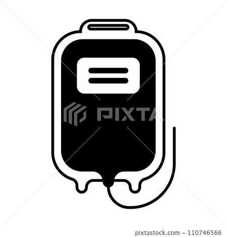 blood bag icon blood bag icon 110746566