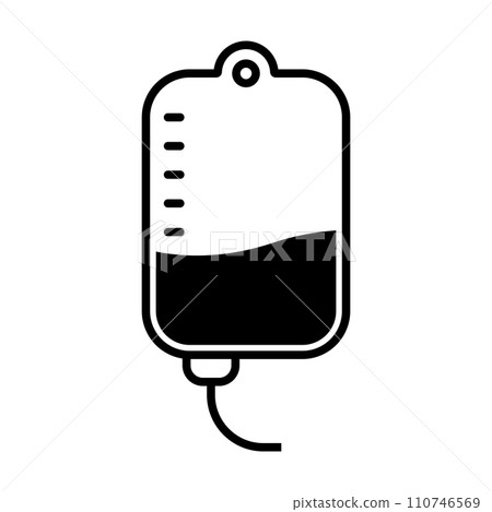 blood bag icon blood bag icon 110746569