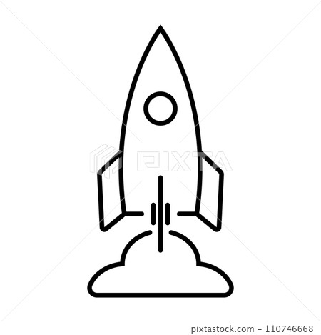 rocket icon 110746668