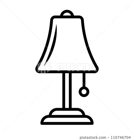 table lamp icon vector table lamp icon vector 110746704