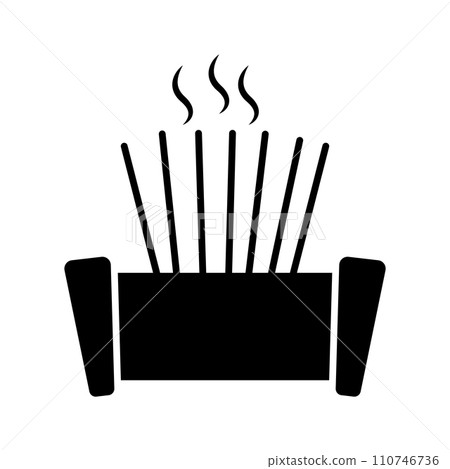 incense icon vector 110746736