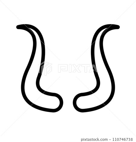 devil horns icon devil horns icon 110746738
