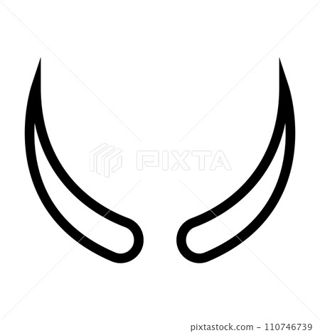 devil horns icon devil horns icon 110746739