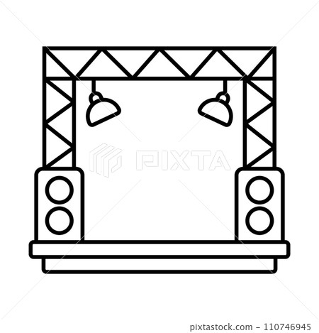 stage icon 110746945