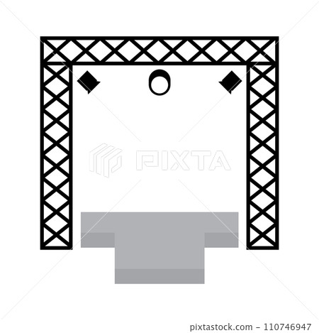 stage icon 110746947