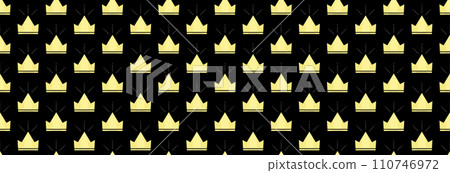 Golden shiny crown. 110746972