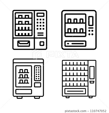 vending machine icon vector vending machine icon vector 110747052