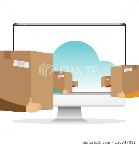 Online delivery via computer. Online delivery via computer. 110747081