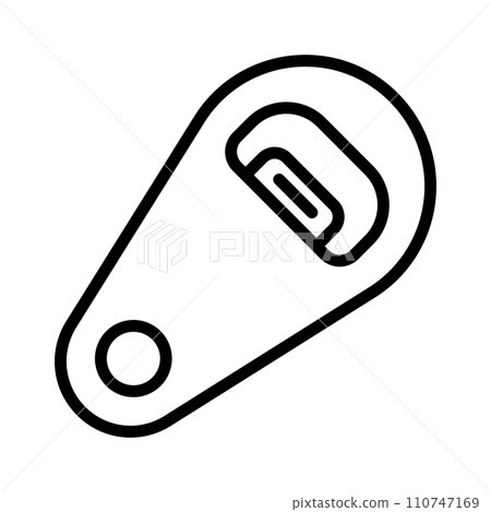 bottle opener icon vector 110747169