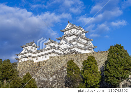 National Treasure Himeji Castle Large Castle Himeji City, Hyogo Prefecture National Treasure Himeji Castle Large Castle Himeji City, Hyogo Prefecture 110748292