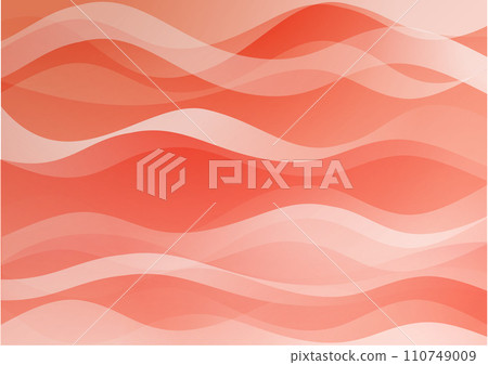 Curve streamline wave Japanese red red image background Curve streamline wave Japanese red red image background 110749009