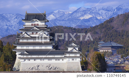 Fukui Prefecture Katsuyama Castle 3 (winter) Fukui Prefecture Katsuyama Castle 3 (winter) 110749145