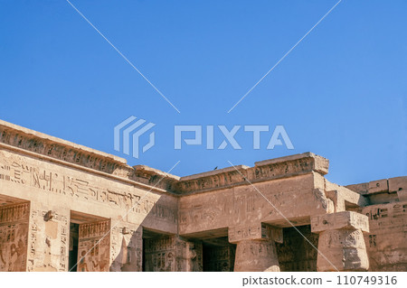 Timeless Beauty of Luxor Temple Egypt Summer Travel 110749316
