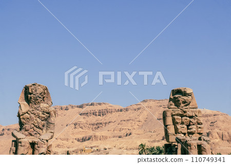 The Colossi of Memnon Egypt Summer Travel The Colossi of Memnon Egypt Summer Travel 110749341