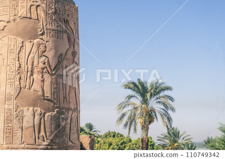 Philae Temple: A Jewel on the Nile. Egypt Summer Travel 110749342