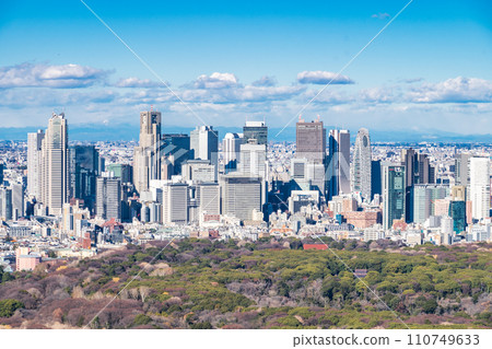 "Tokyo" Ebisu Garden Place View from the vagina 110749633