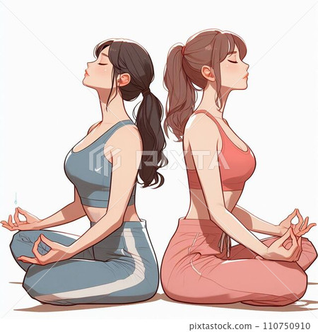 做瑜伽的女人 做瑜伽的女人 110750910