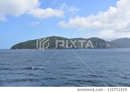 Boat trip from Ojika Port, Ojika Town, Nagasaki Prefecture to Sasebo Port, Sasebo City 110751859