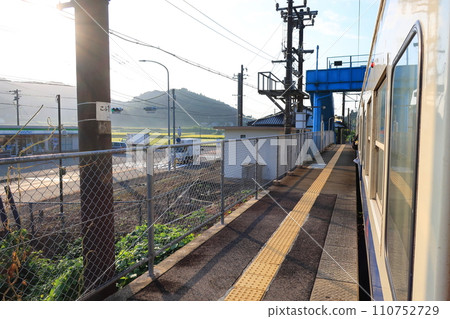 JR九州佐世保線從杷站到高橋站的車窗景觀 110752729