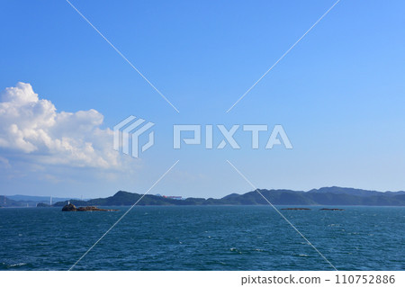 Boat trip from Ojika Port, Ojika Town, Nagasaki Prefecture to Sasebo Port, Sasebo City 110752886