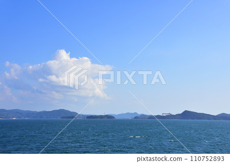 Boat trip from Ojika Port, Ojika Town, Nagasaki Prefecture to Sasebo Port, Sasebo City 110752893