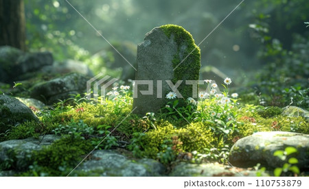 realism tombstone for funeral 110753879