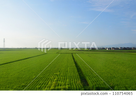 JR九州，從高橋站（佐世保線）到佐賀站（長崎本線）的車窗景色（上午） 110754065