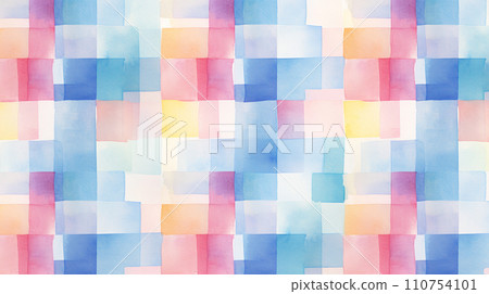 水彩檢查圖案背景圖生成 AI 110754101