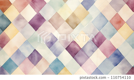 水彩檢查圖案背景圖生成 AI 110754110