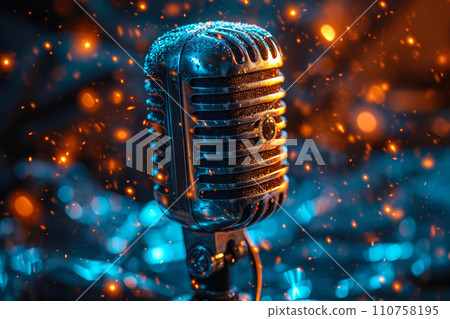 Esports Elegance: Microphone in Motion Esports Elegance: Microphone in Motion 110758195