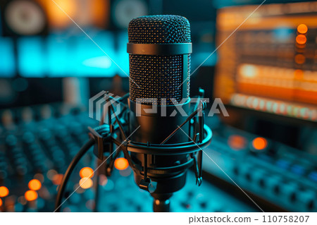 Precision in Play: Vibrant Esports Microphone Precision in Play: Vibrant Esports Microphone 110758207