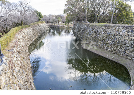 國寶 兵庫縣姬路市 姬路城前的護城河遺址 110759560